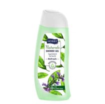Hobby Refresh Naturals Shower Gel Sage Extract & Tea Tree Oil 500Ml