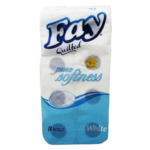 Fay Toilet Paper 6x8s (48 Rolls) White