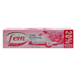Fem Hair Removal Cream- Rose 90G + 18G 20%Free (Singles)