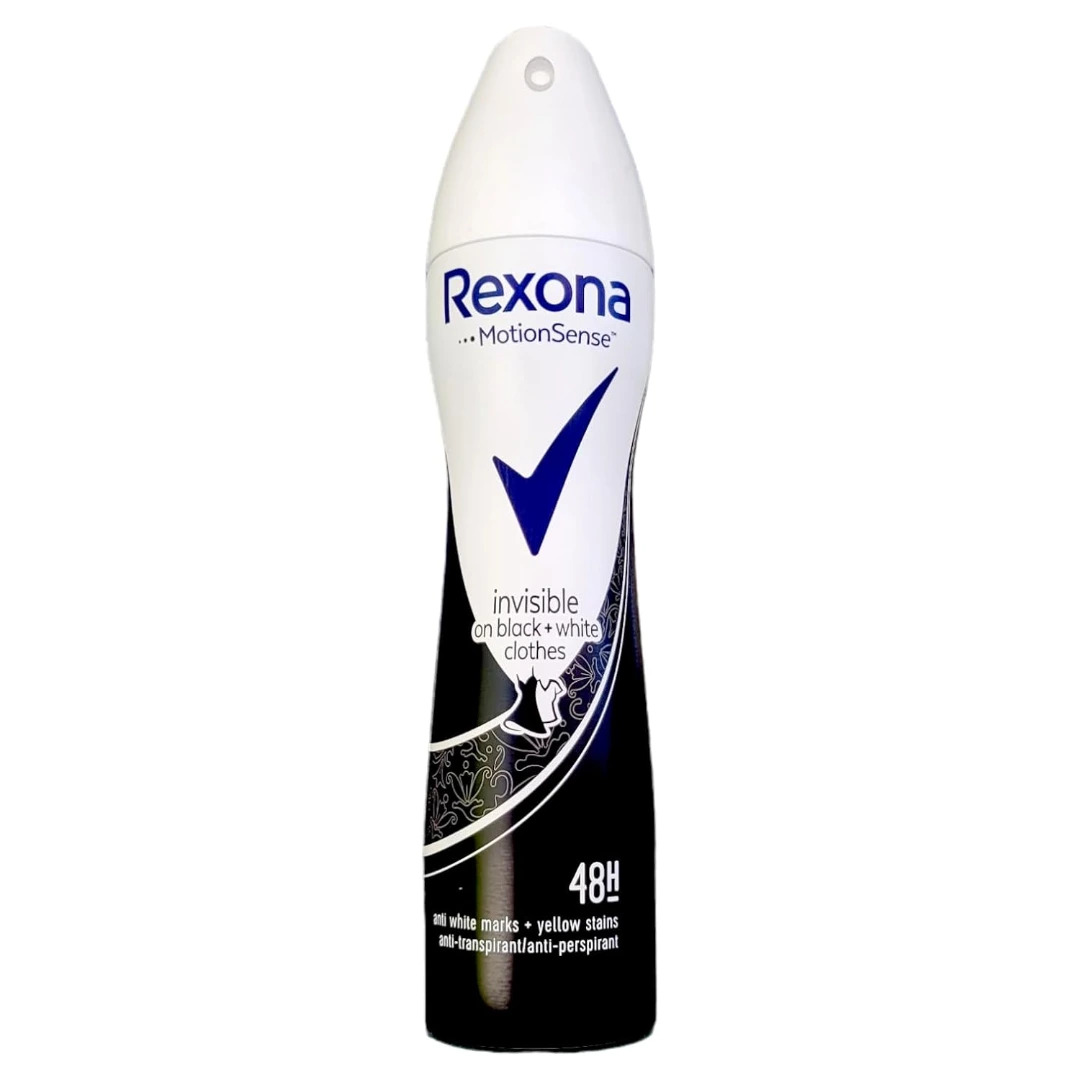 Rexona Deo Spray Invisible Black & White 200Ml