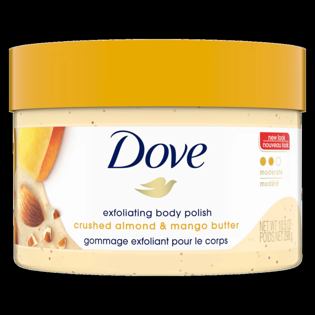 Dove Body Polish Crushed Almond & Mango Butter 298g