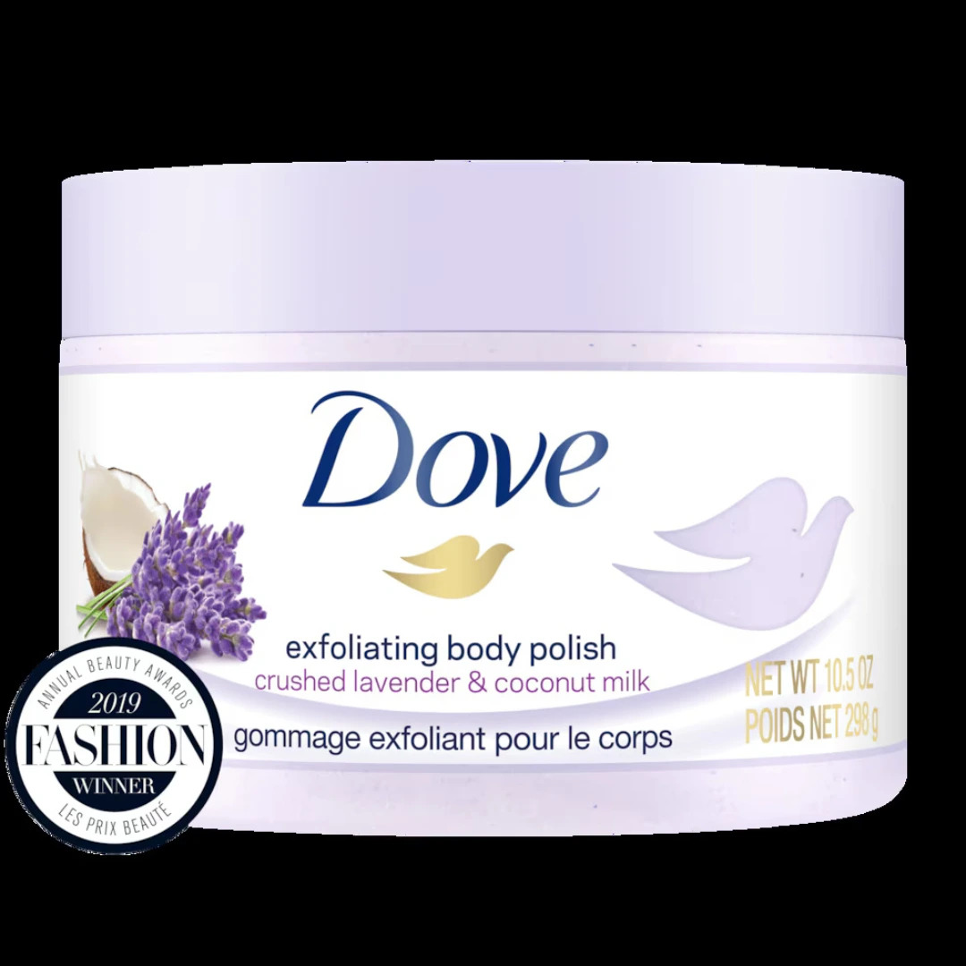 Dove Body Polish Crushed Lavender & Coconut Milk 298g