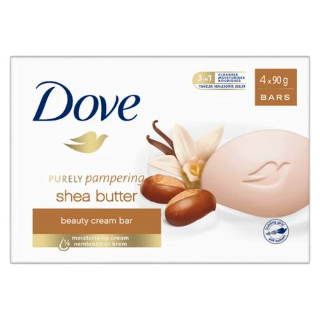 Dove Beauty Cream Bar Fig and Orange Blossom (Restoring) 4X90G (Value Pack)