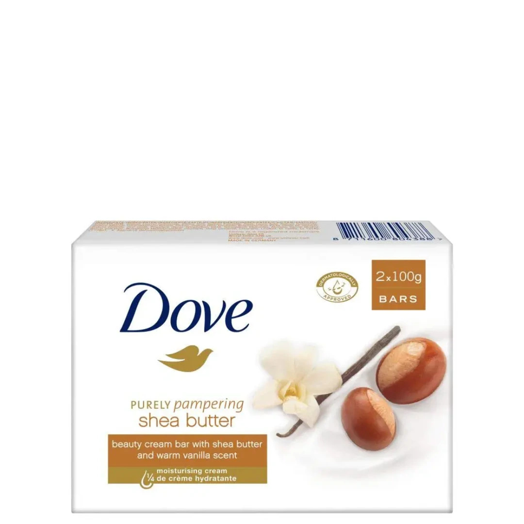 Dove Beauty Cream Bar Shea Butter & Warm Vanilla (Pampering) 1X90G