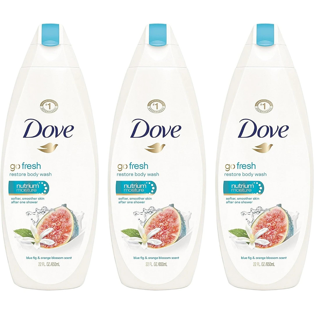 Dove Body Wash Restore Blue Fig & Orange Blossom 800ml