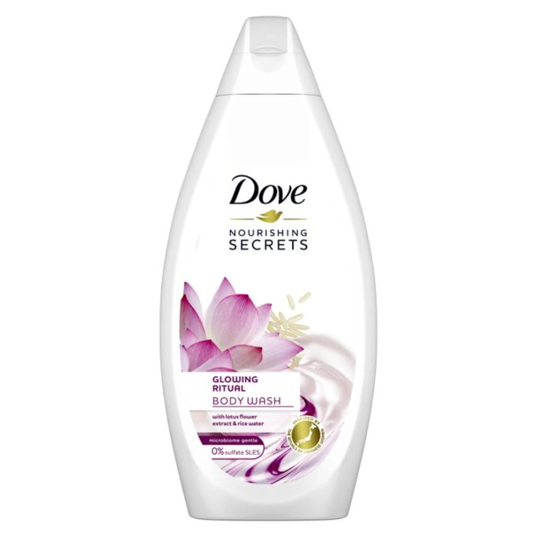 Dove Body Wash Glowing Ritual Lotus Flower & Rice Water 500ml
