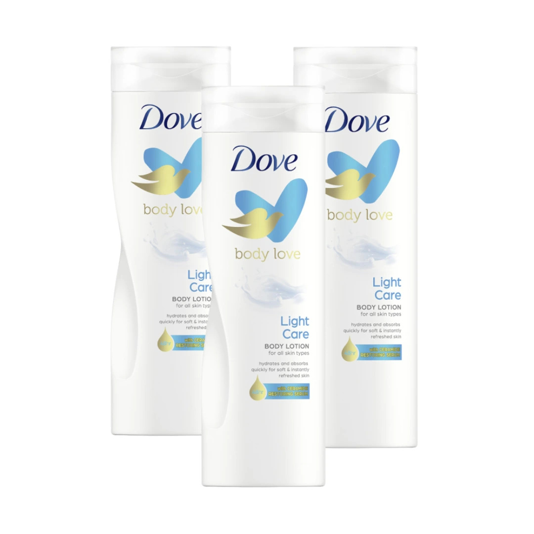 Dove Light Care Lotion 400Ml