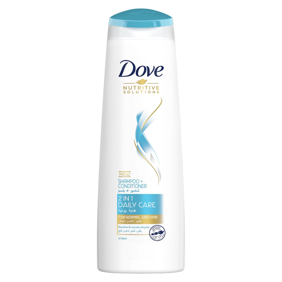 Dove Shamp Dlycare 2In1Dia1(Djt) 1X400Ml