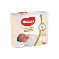Huggies Extra Care Size 1 Newborn upto 5kgs  4 x 21s